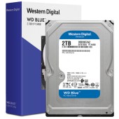 西部数据 WD20EZAZ 蓝盘 2TB SATA6Gb/s 台式机械硬盘 单位：个